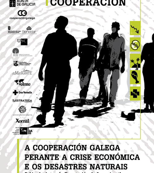 Cartaz das VI Xornadas Anuais de Cooperación.