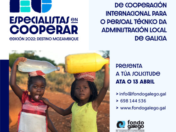 O programa Especialistas en Cooperar enviará a Mozambique a persoal da administración local