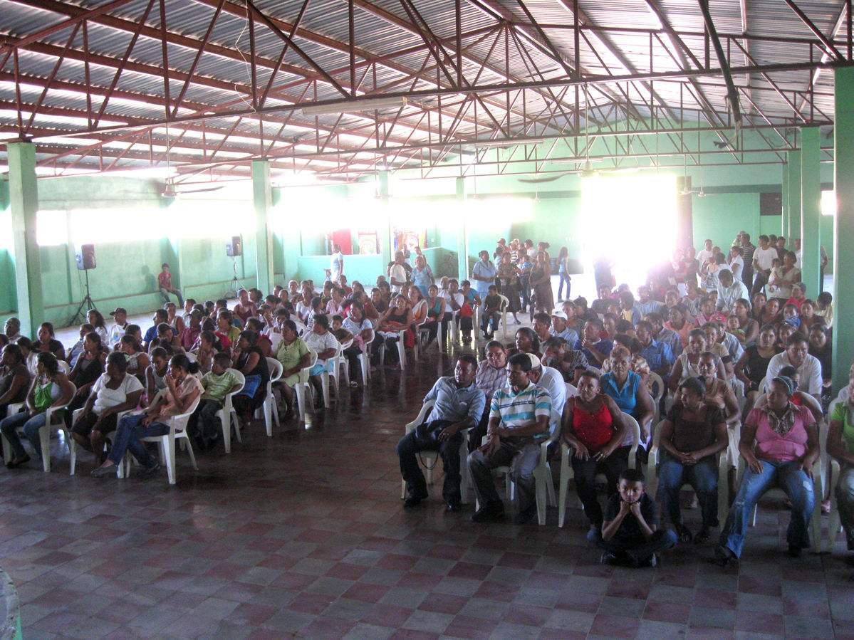 O proxecto en Honduras finalizou coa presentación dos resultados á comunidade.