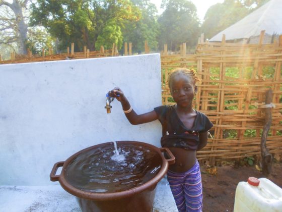 O proxecto con ACPP en Guinea-Bissau facilitoulle o acceso á auga aos 1.824 habitantes de Carantaba.