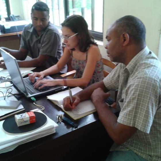Unha arquitecta e un técnico da Deputación de Pontevedra cooperaron un mes en Cabo Verde