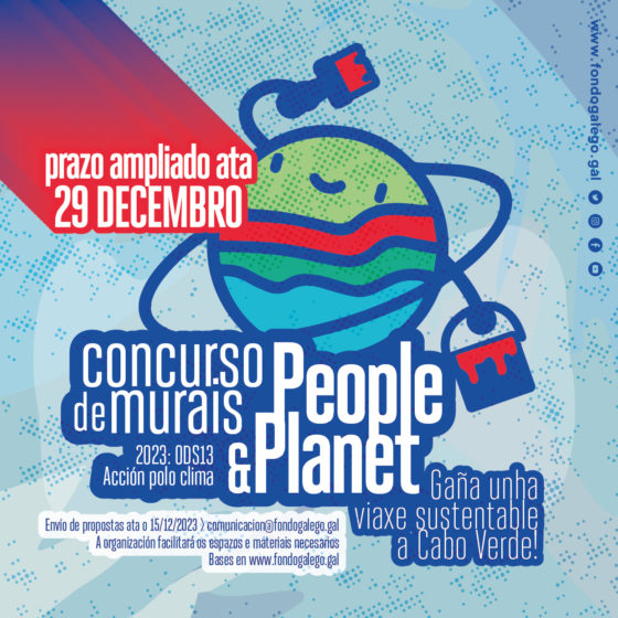 O proxecto People & Planet premiará con viaxes a Cabo Verde catro murais sobre acción climática